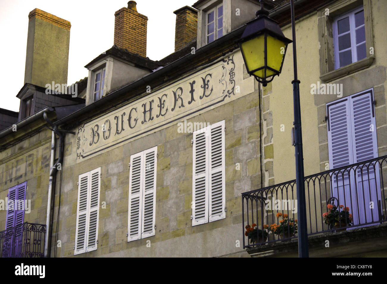 french village architecture Stock Photo Alamy