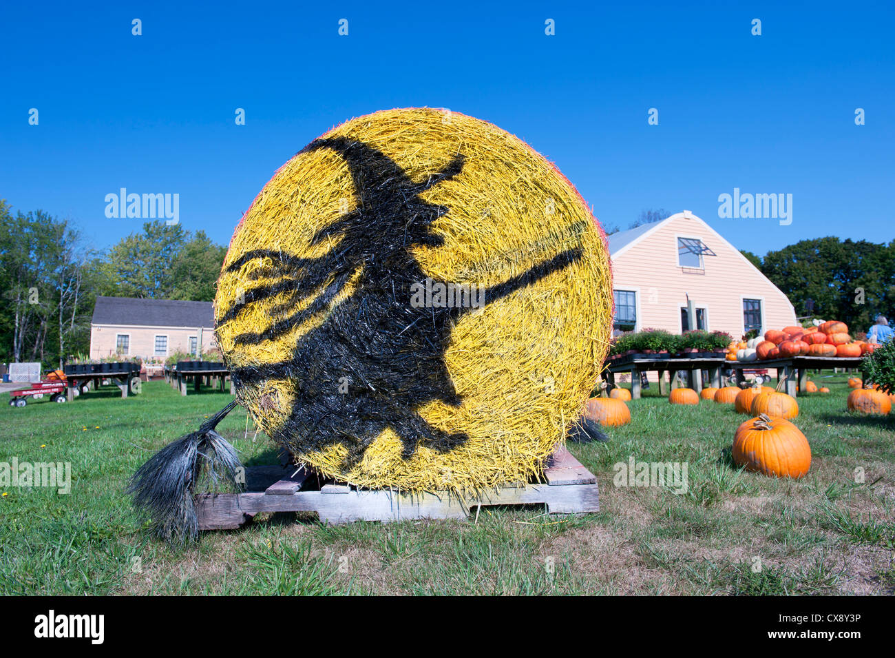 Decorated Hay Bale High Resolution Stock Photography And Images Alamy