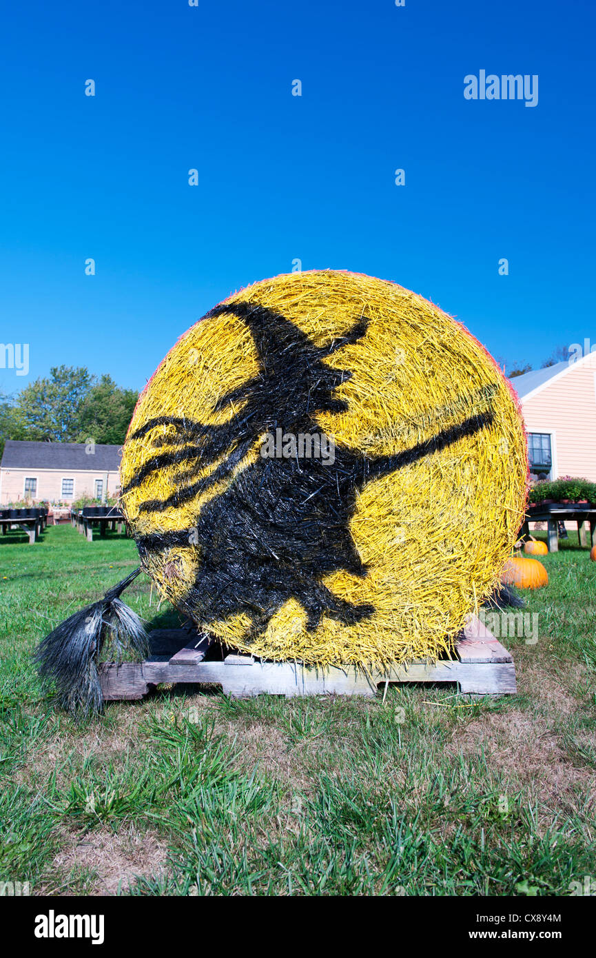 Decorated Hay Bale Stock Photos Decorated Hay Bale Stock Images