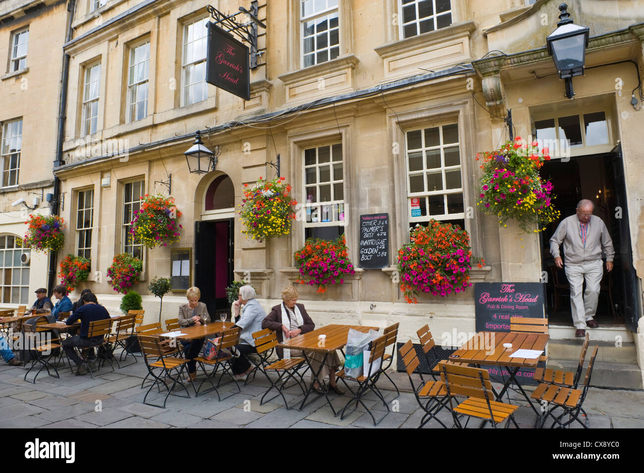 Exterior of The Garrick's Head pub in Bath Somerset England UK Stock Photo Alamy