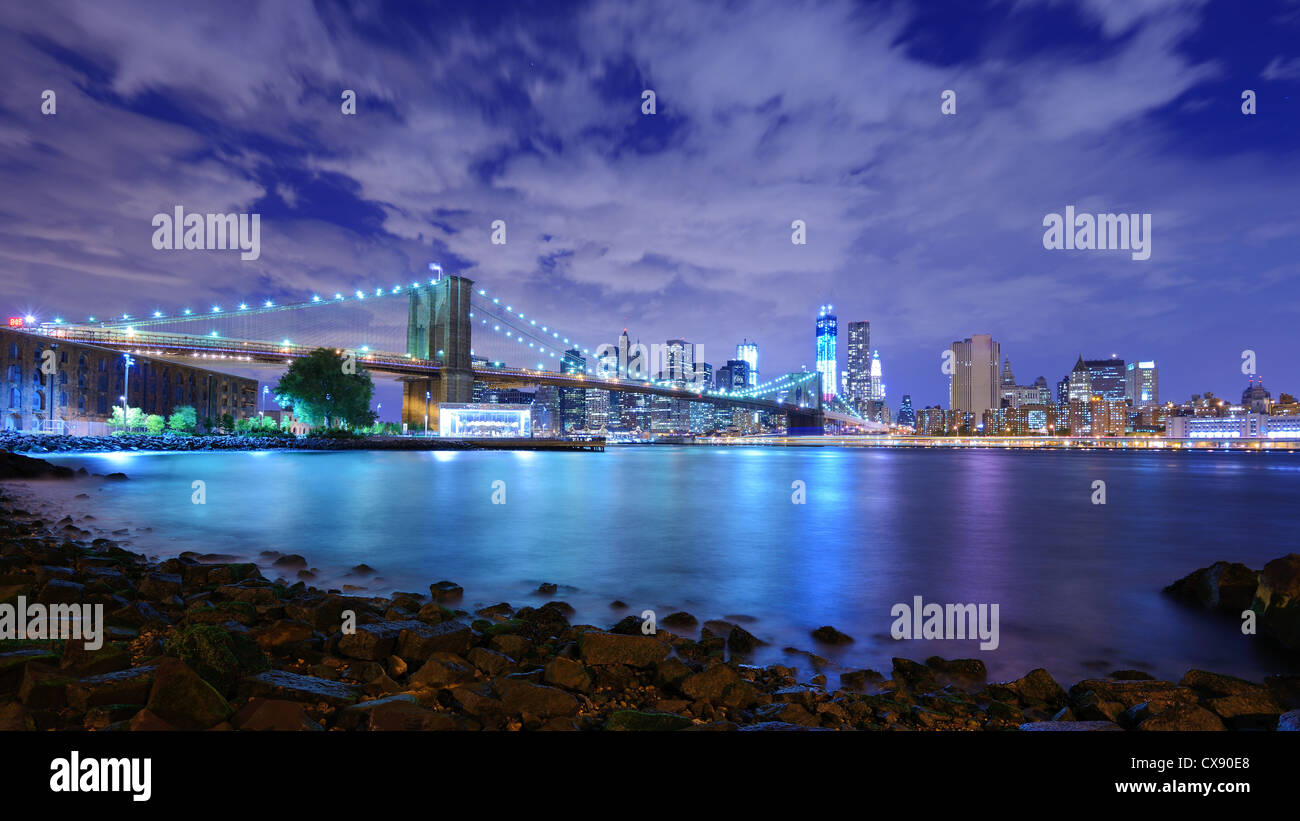 Brooklyn bridge in new york city hi-res stock photography and images ...