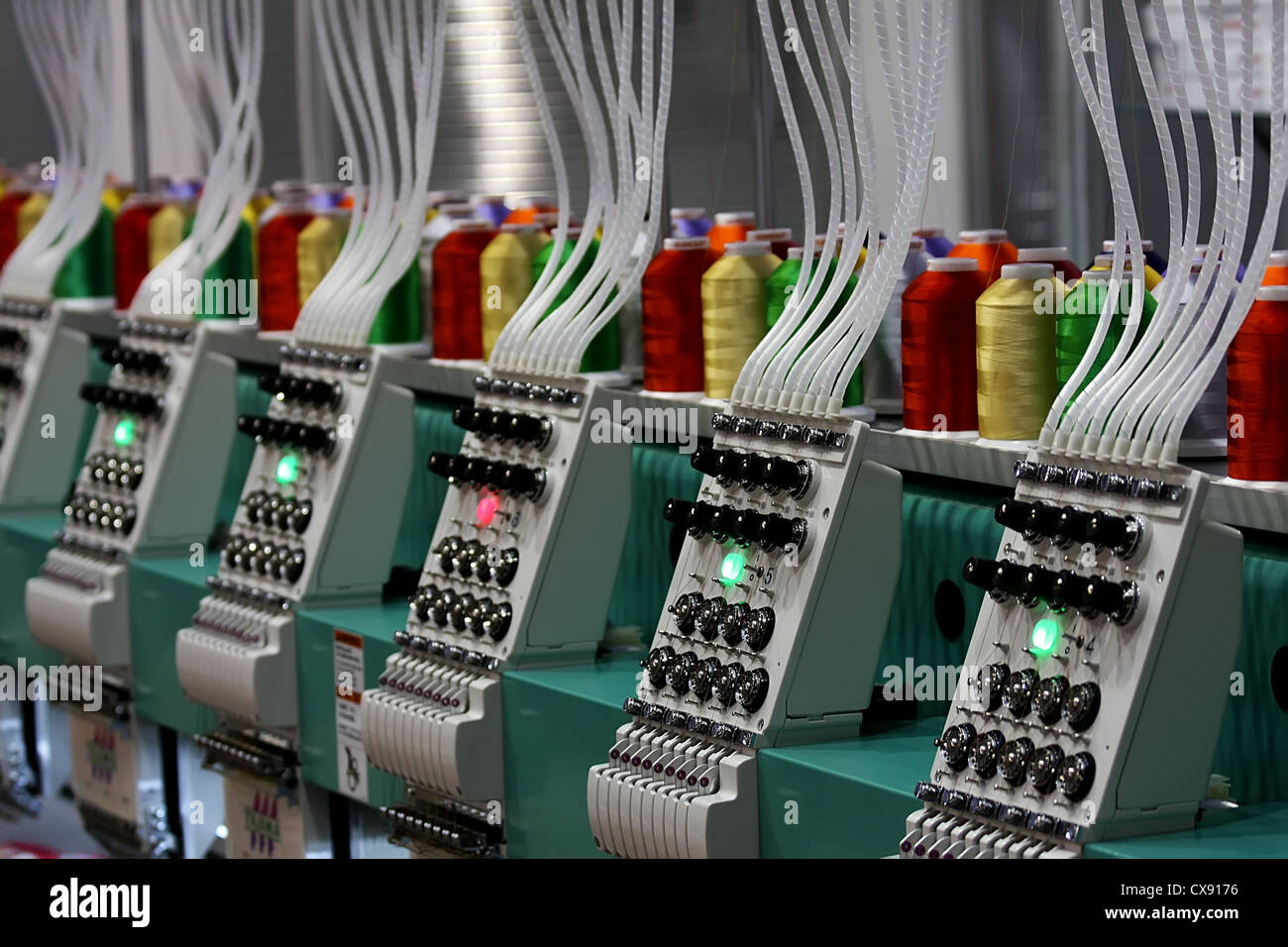 Embroidery Machine High Resolution Stock Photography and Images Alamy