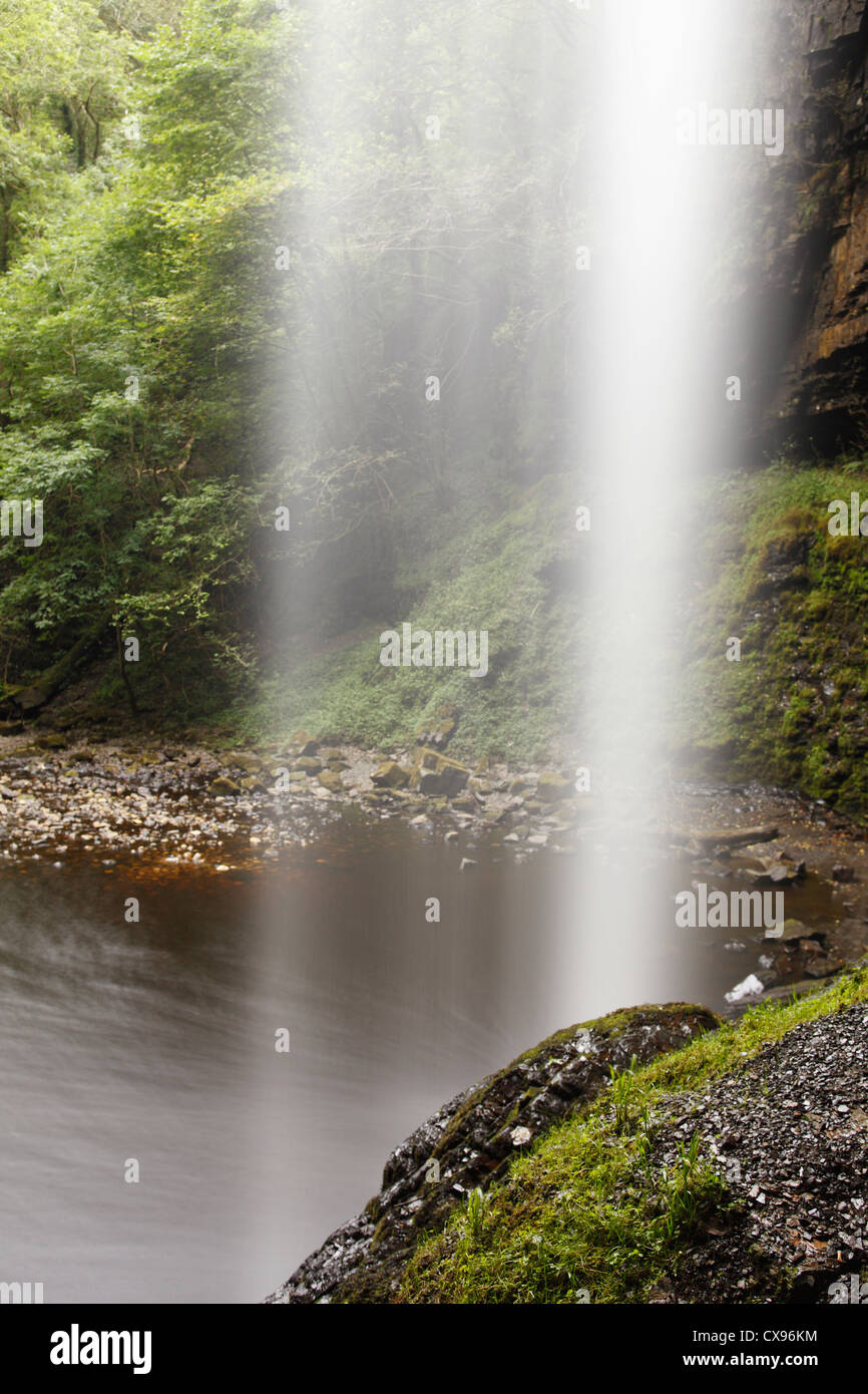 Waterfall wales view behind water hi-res stock photography and images ...