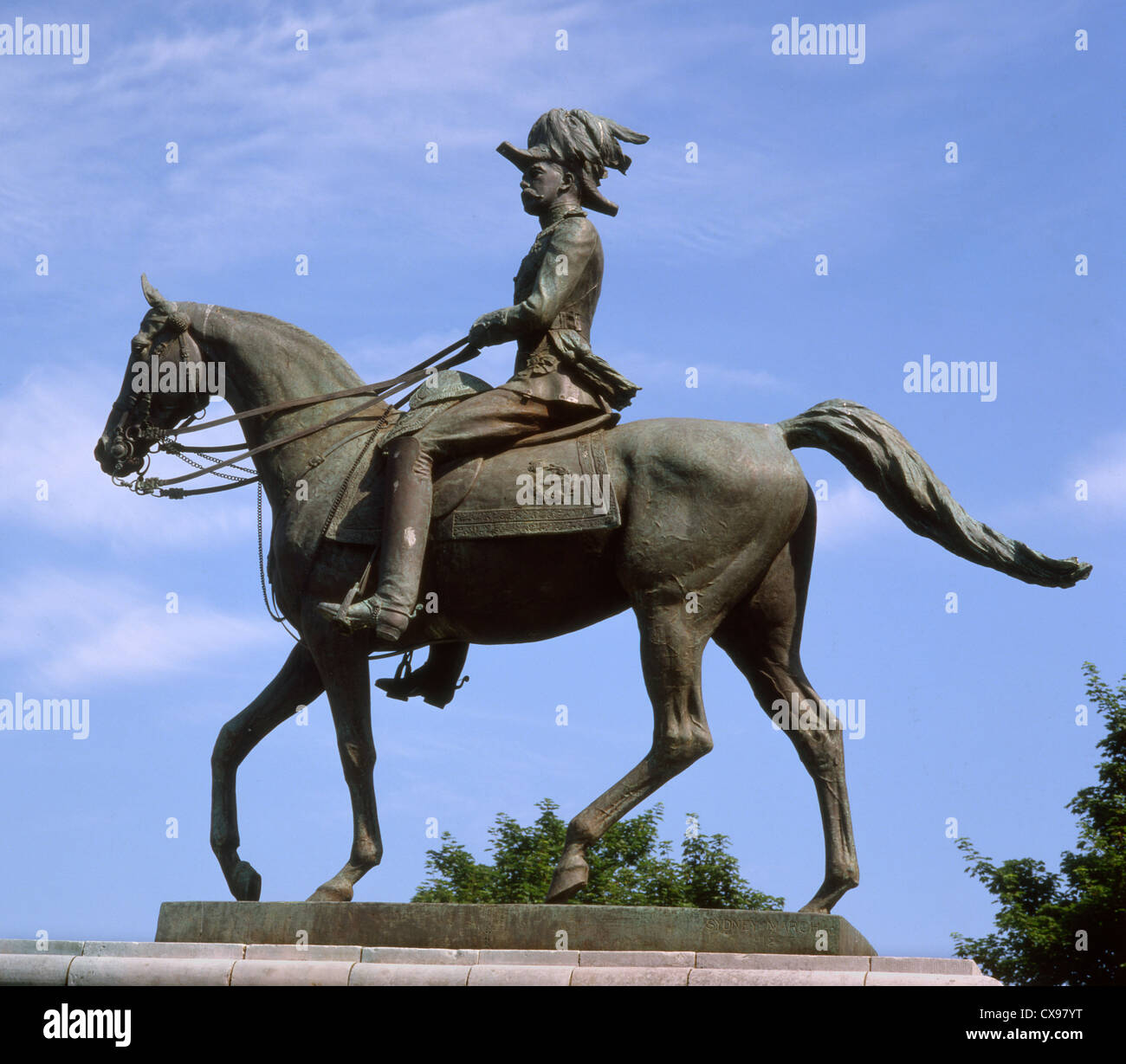 England Kent Chatham Kitchener statue Stock Photo Alamy