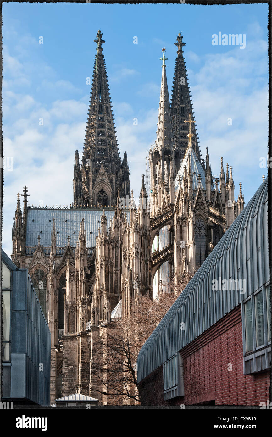 Cologne Cathedral, North Rhine Westphalia, Germany, Unesco World Heritage Site Stock Photo