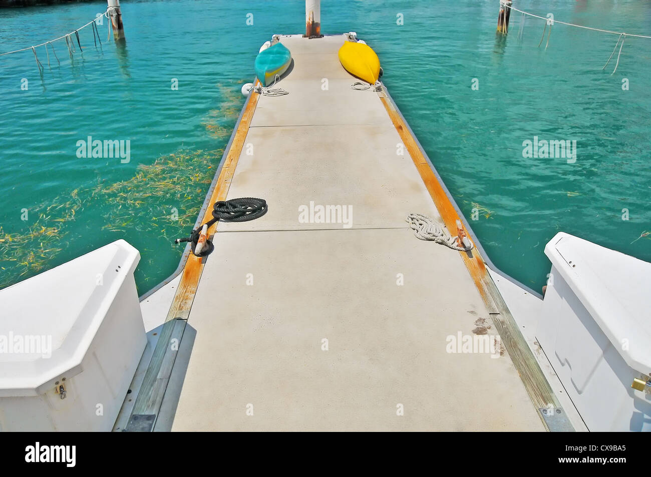 Recreational water sports equipment Stock Photo