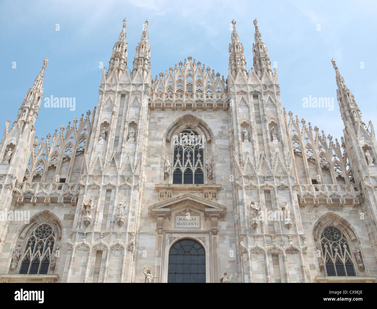 Duomo di Milano gothic cathedral church, Milan, Italy Stock Photo Alamy