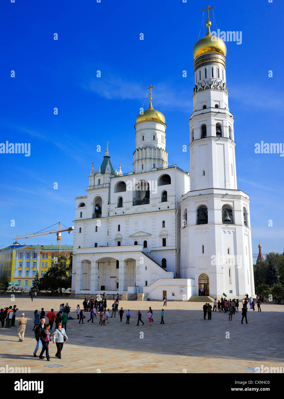 Ivan the Great Bell Tower (1600), Moscow Kremlin, Moscow, Russia Stock Photo
