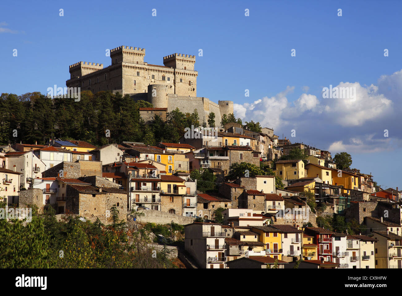 Celano in Abruzzo, Italy Stock Photo - Alamy