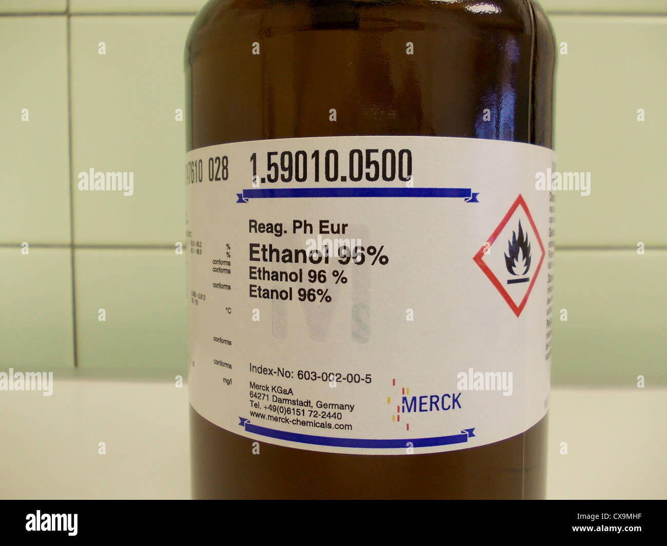 Ethanol Bottle High Resolution Stock Photography and Images Alamy