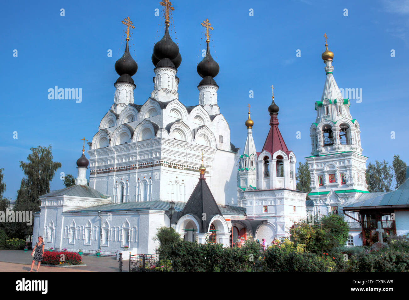 Holy Trinity cathedral (1643), Trinity monastery, Murom, Vladimir region, Russia Stock Photo