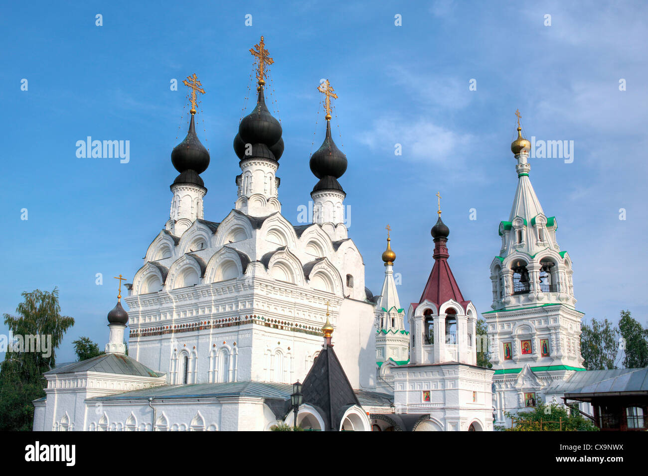 Holy Trinity cathedral (1643), Trinity monastery, Murom, Vladimir region, Russia Stock Photo