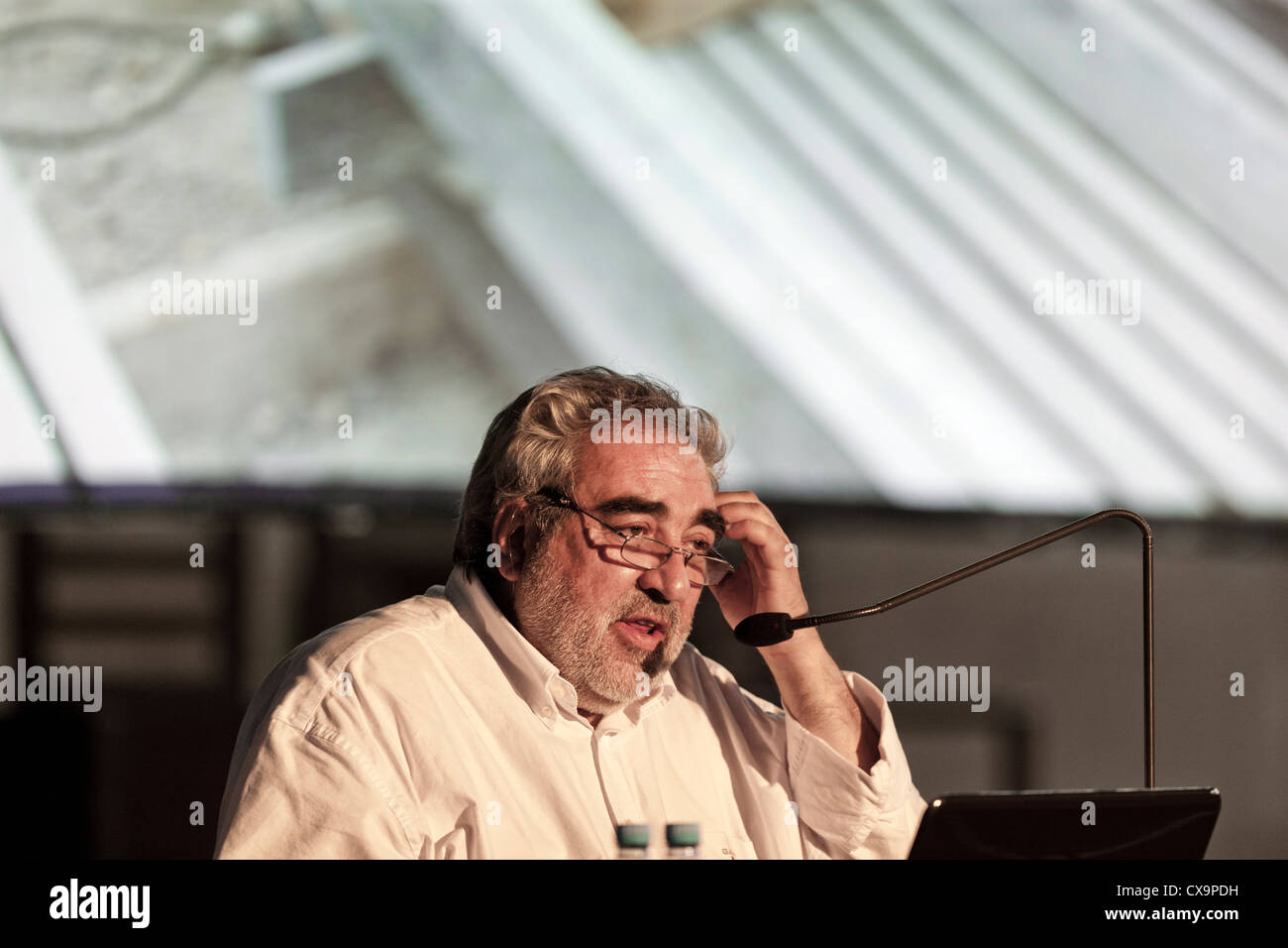 World known Portuguese architect Eduardo Souto de Moura the 2011 winner of architecture's highest honor - the Pritzker Prize Stock Photo