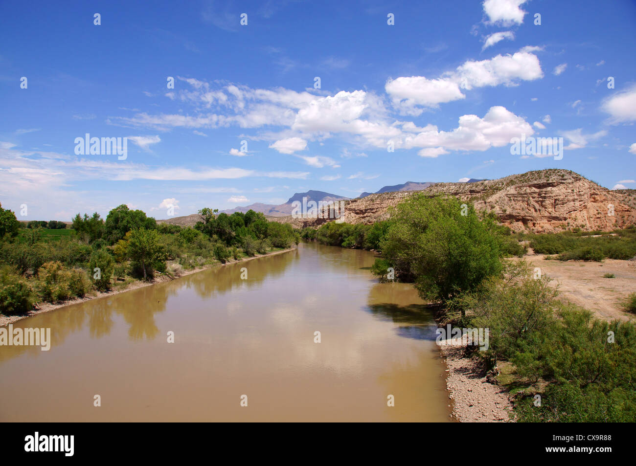 Nm Rivers Rio grande river gulf mexico hi-res stock photography and images - Alamy