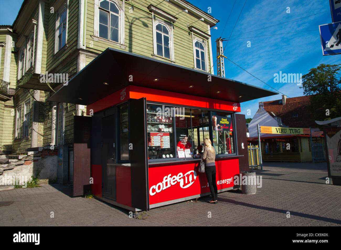 Coffee stand hi-res stock photography and images - Alamy