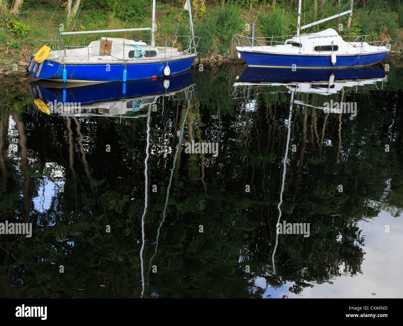 Killaloe Canal, County Clare Ireland Stock Photo Alamy