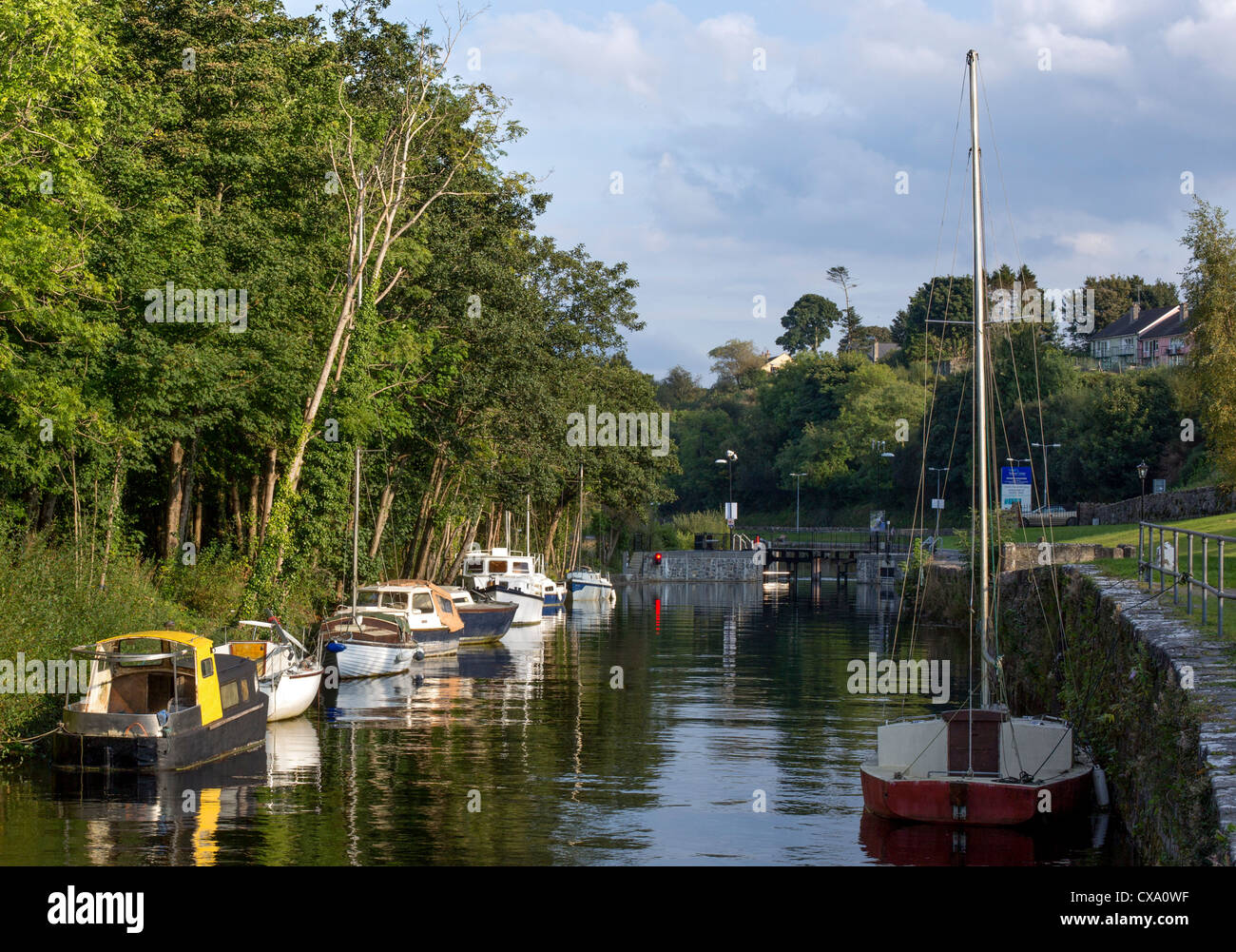 Killaloe Canal, County Clare Ireland Stock Photo Alamy