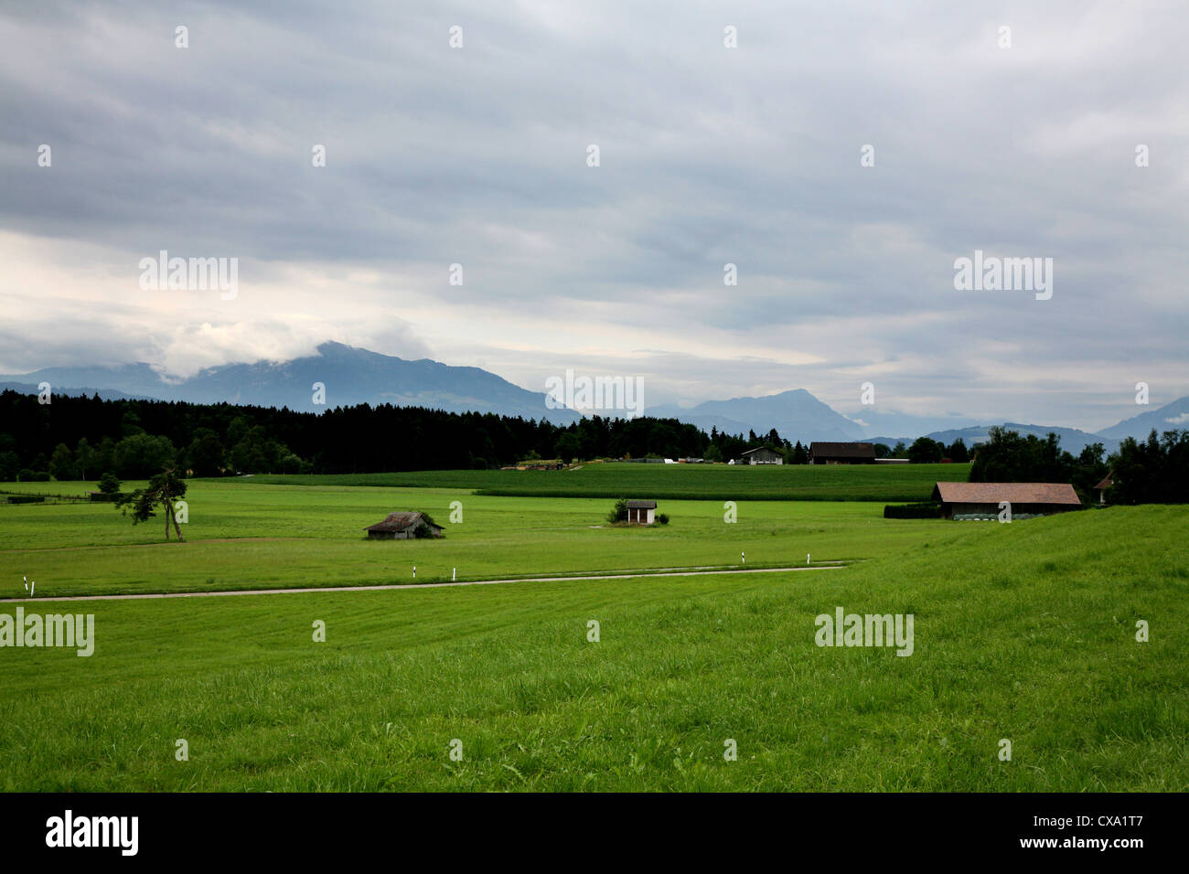 Swiss landscape, Stock Photo
