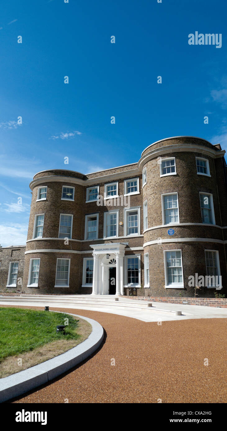 Exterior view of the William Morris Gallery building in "Forest Road