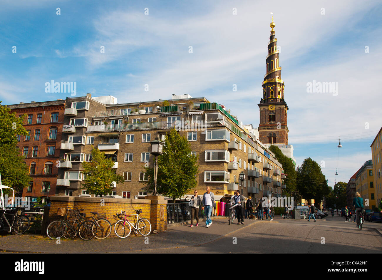 Christianshavn district Copenhagen Denmark Europe Stock Photo