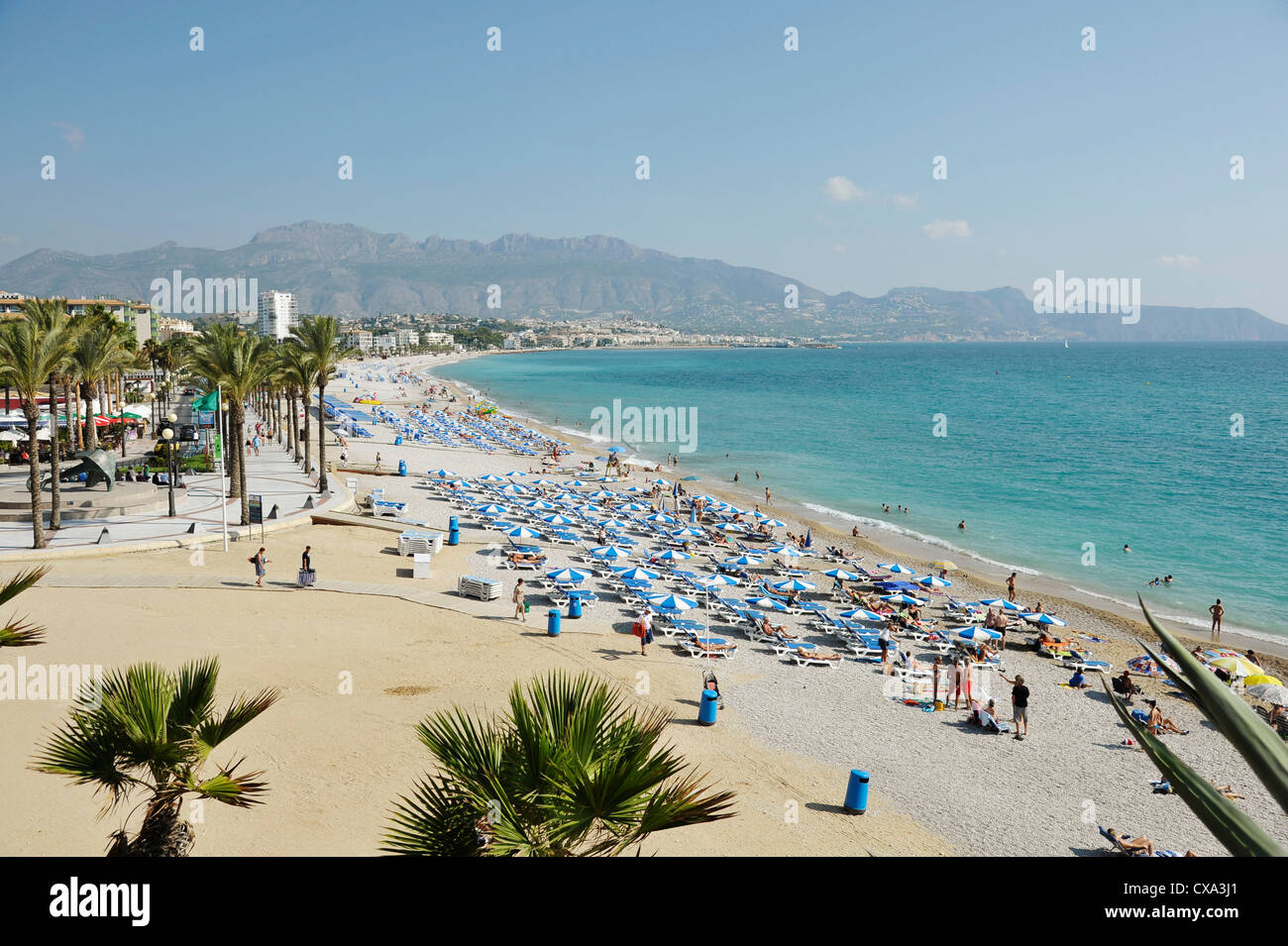 Beach albir altea alicante costa hires stock photography and images
