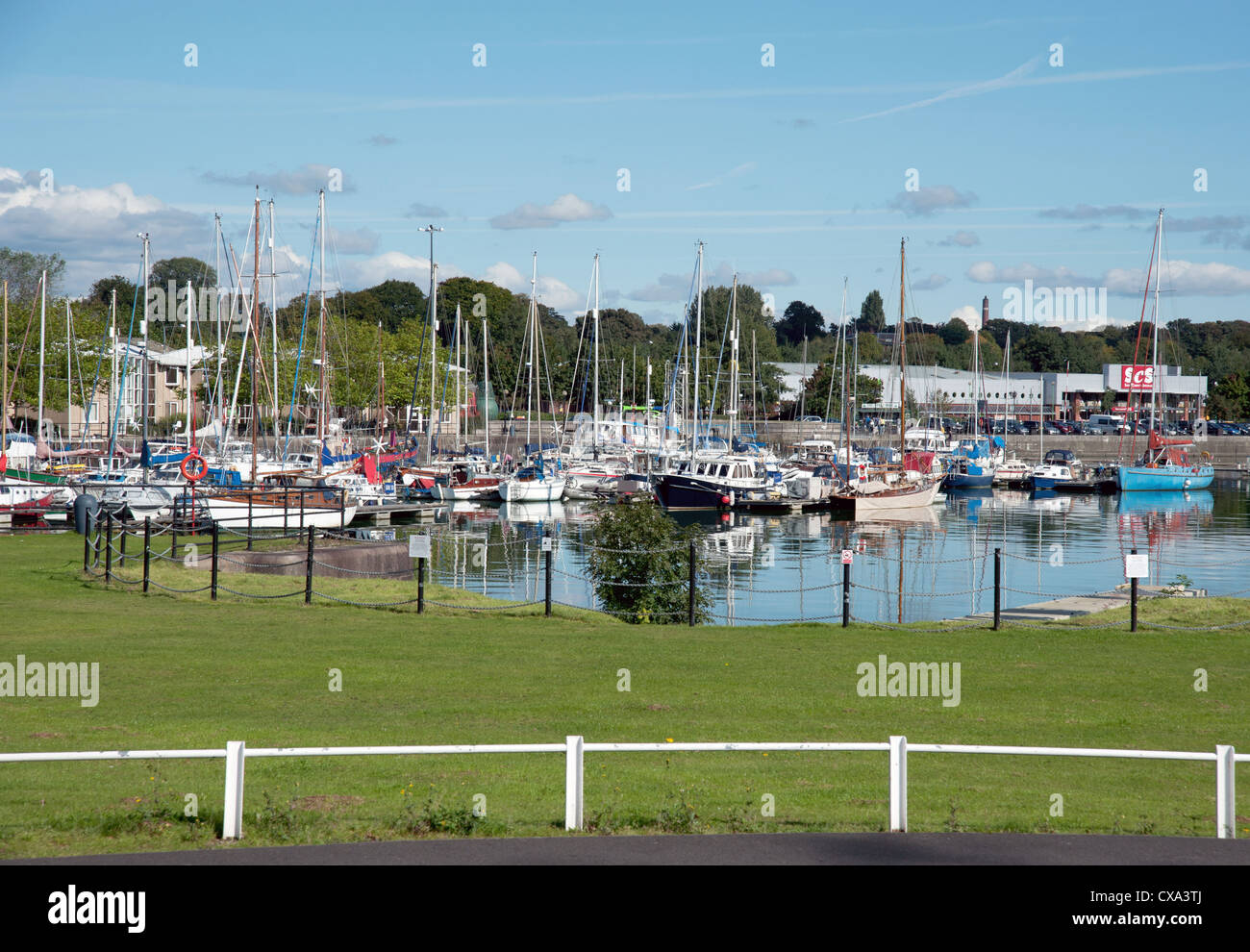 Preston Marina, Preston, Lancashire Stock Photo Alamy