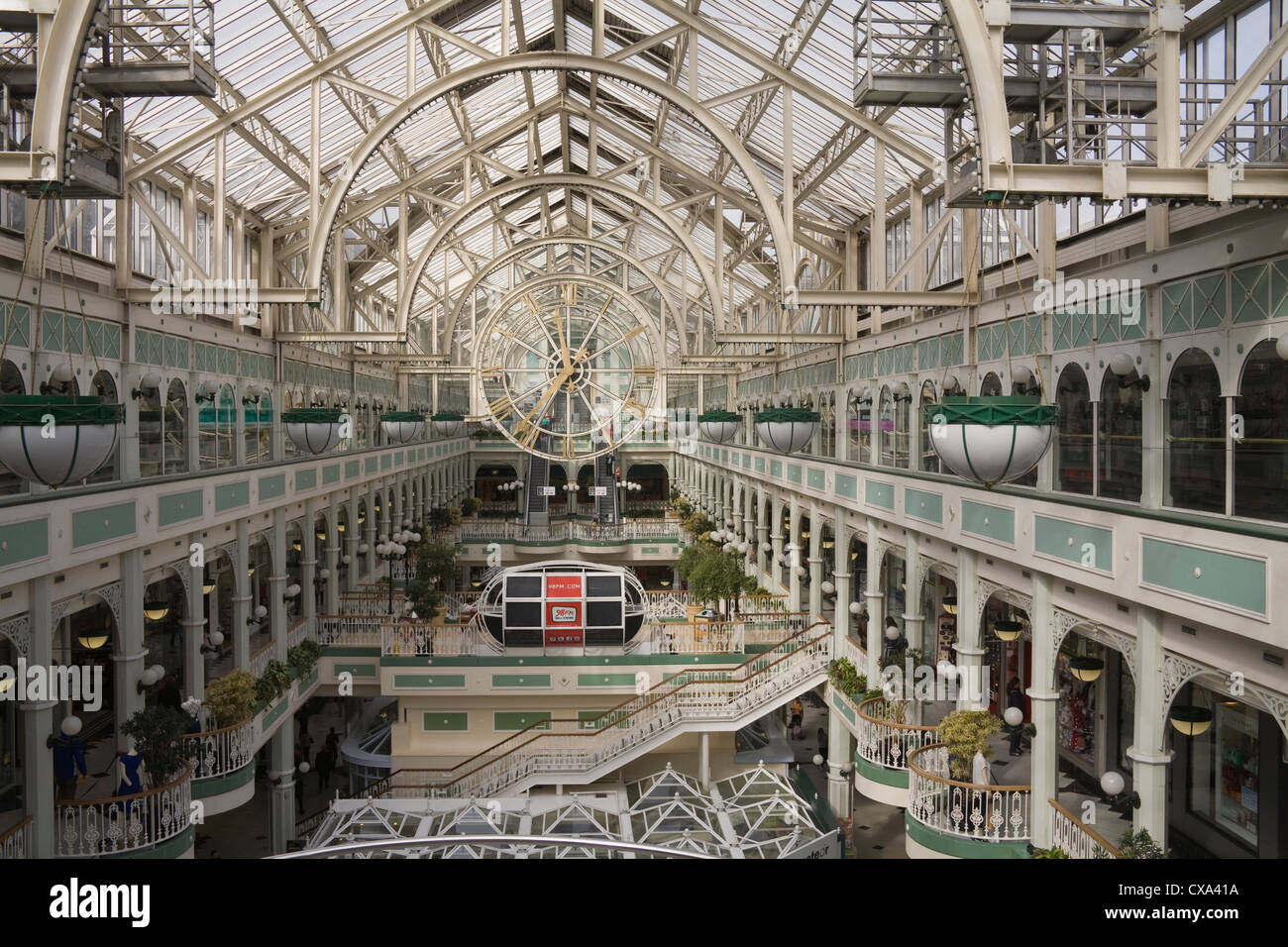 Dublin City Eire EU St Stephen's Green Shopping Centre Stock Photo