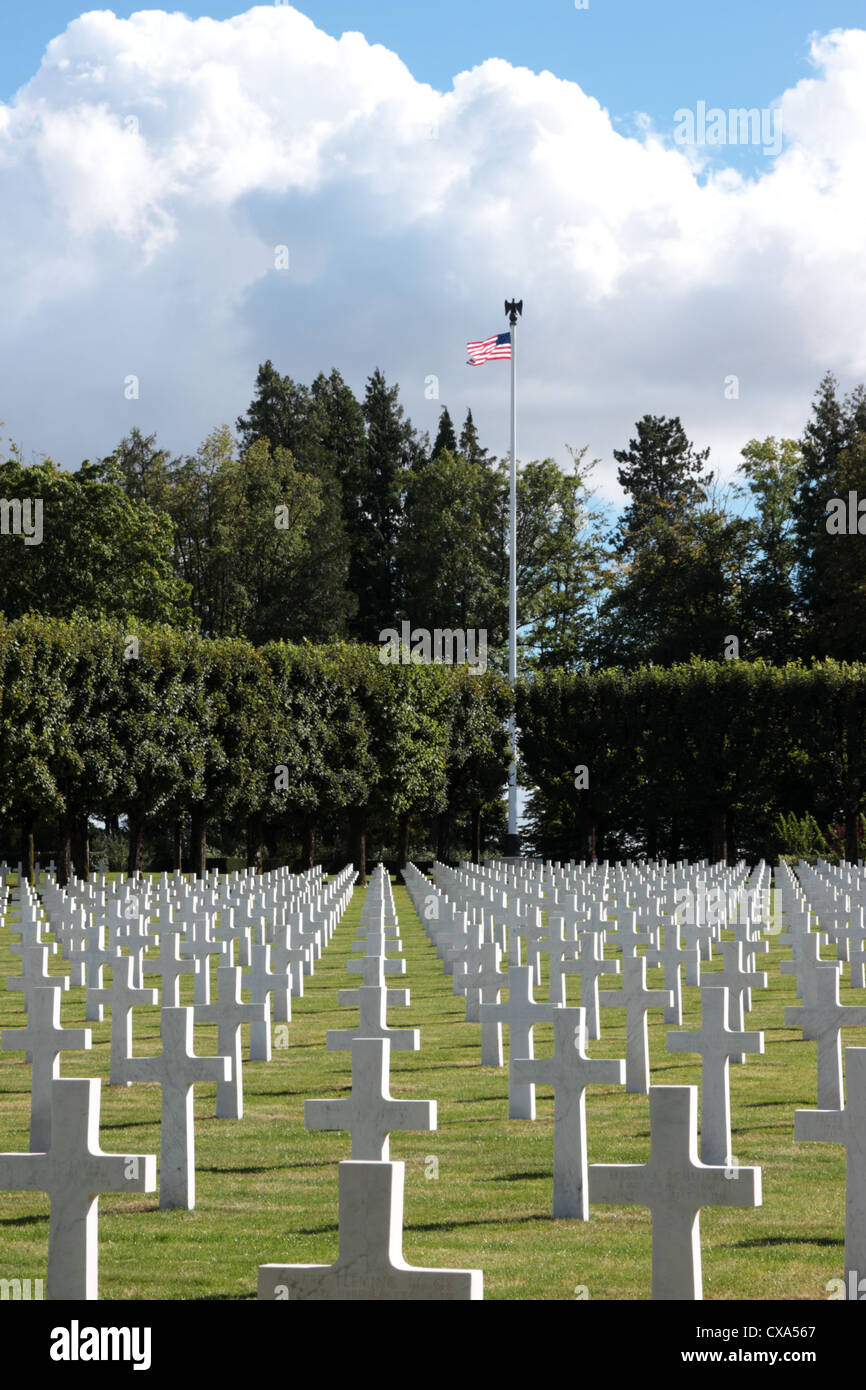Plot F American Meuse Argonne Cemetery France Stock Photo Alamy