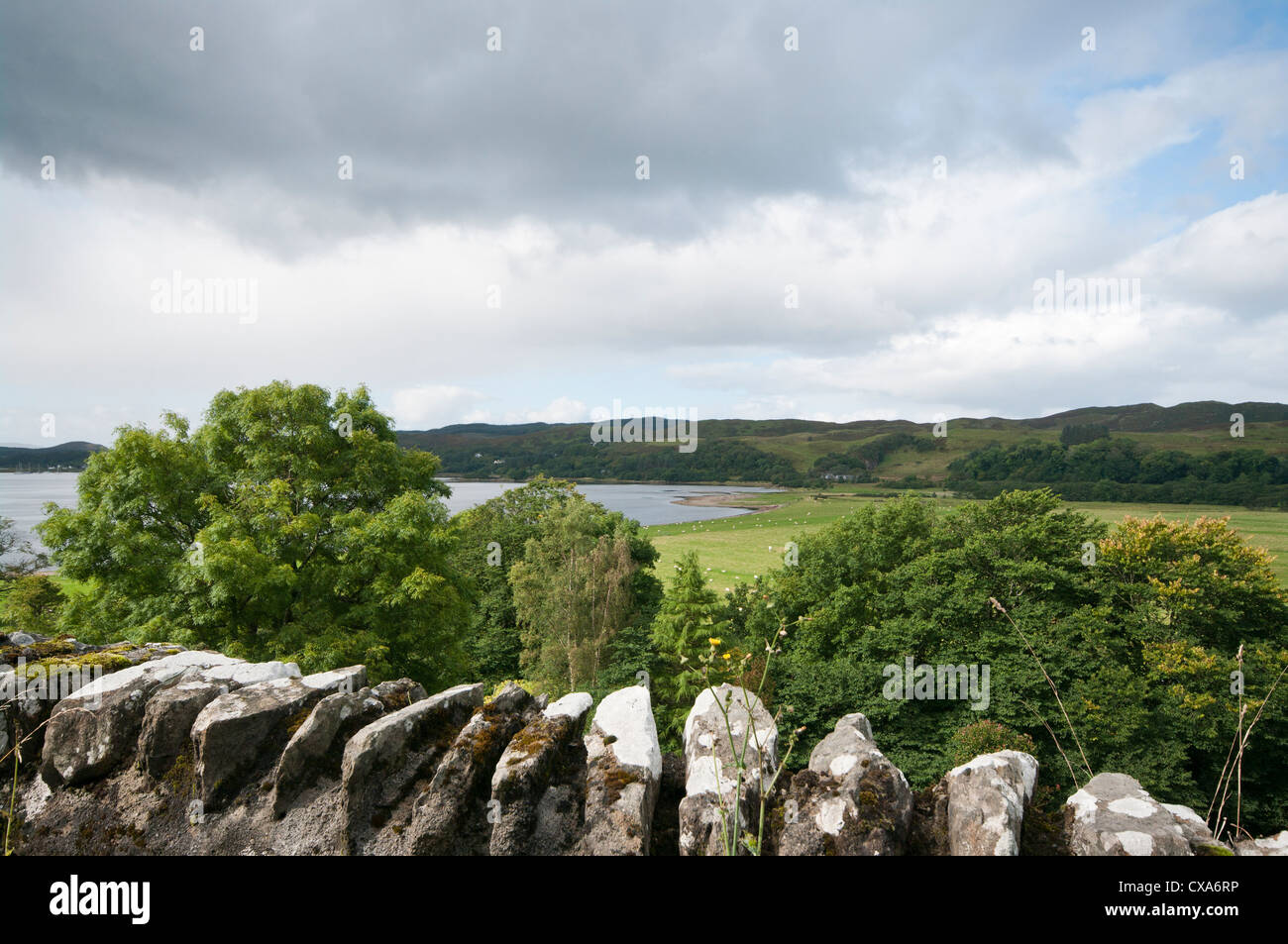 View Across Loch Craignish Argyll and Bute Scotland From The A816 Stock Photo
