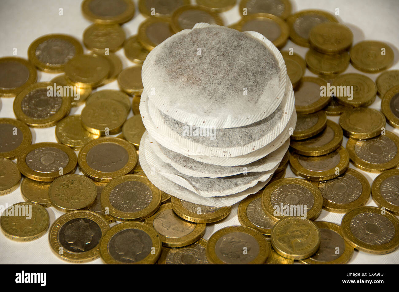 The price of tea Stock Photo Alamy