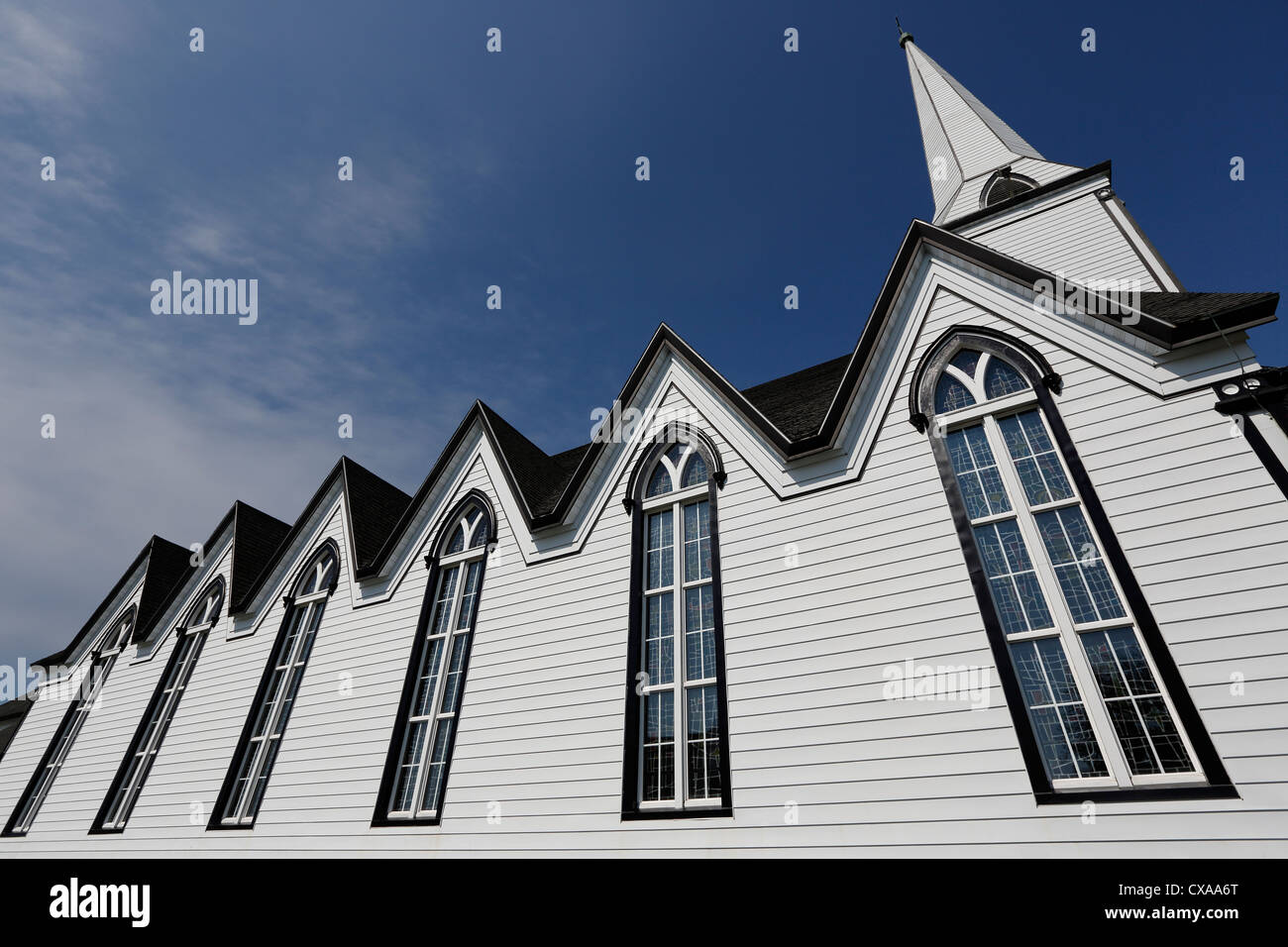 Eglise SaintPierre, West Pubnico, Nova Scotia, Canada Stock Photo Alamy