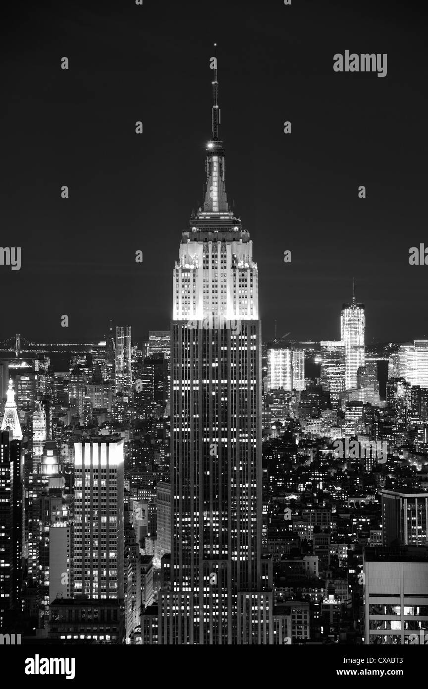 Empire State Building closeup Stock Photo Alamy