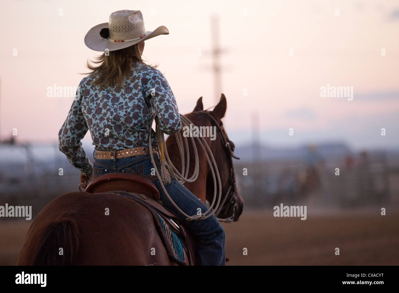 Shoshoni Labor Day Rodeo 2012 Stock Photo Alamy