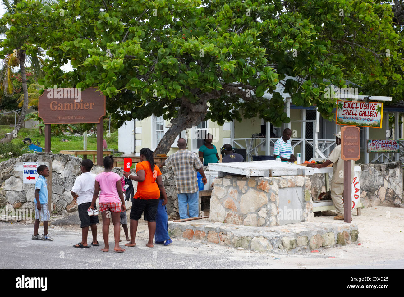 Gambier Historical Village, New Providence Island, the Bahamas