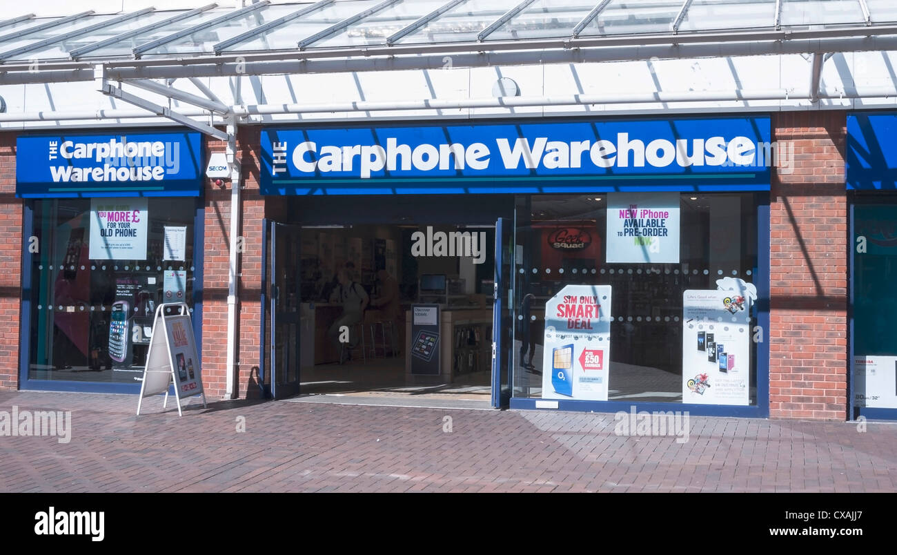 Carphone warehouse sign logo hi-res stock photography and images - Alamy