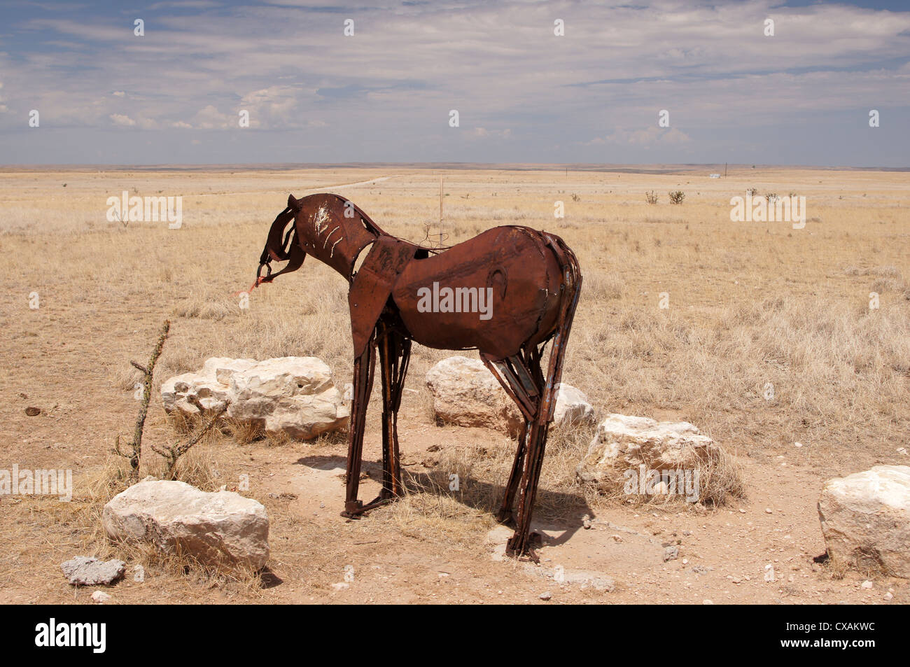 iron horse sculpture thunderhead ranch new mexico nm art aptitude