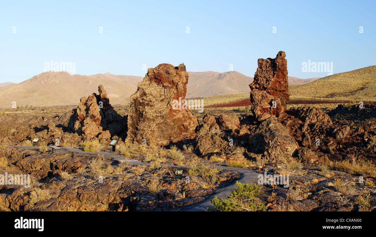 Lava volcanic idaho crater hi-res stock photography and images - Alamy