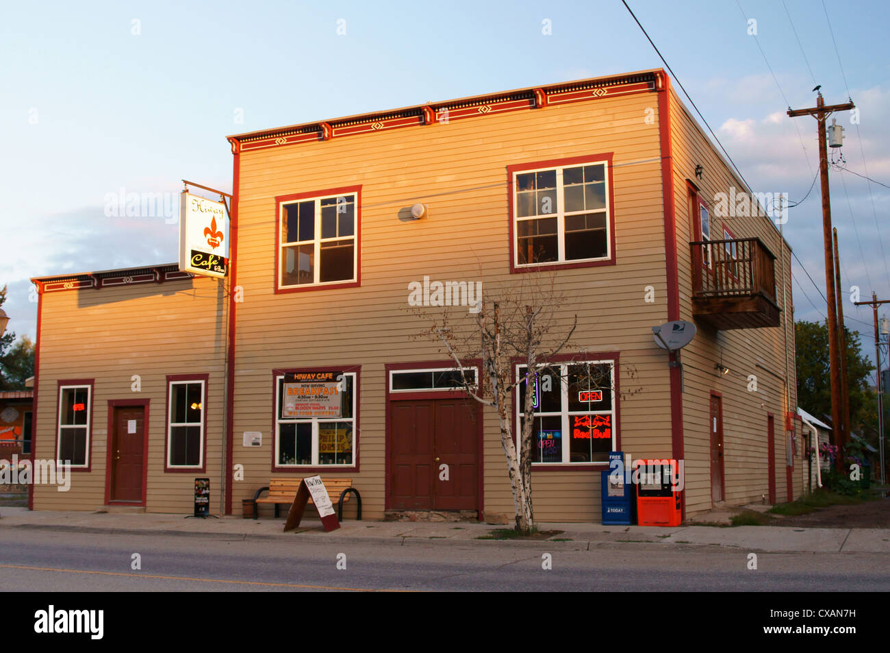 hiway cafe hayden colorado highway 40e co bar historic building