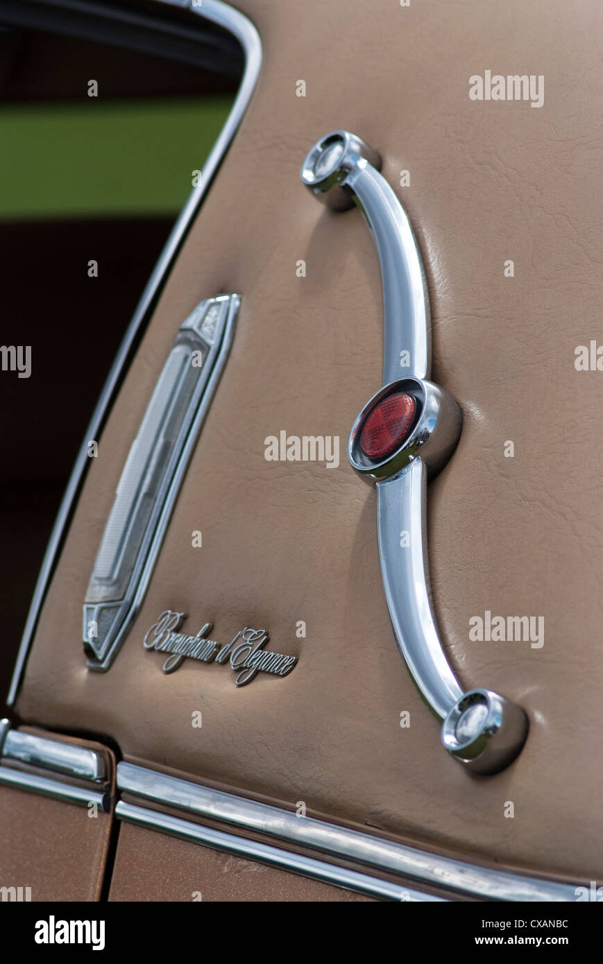 american classic car side panel Stock Photo Alamy