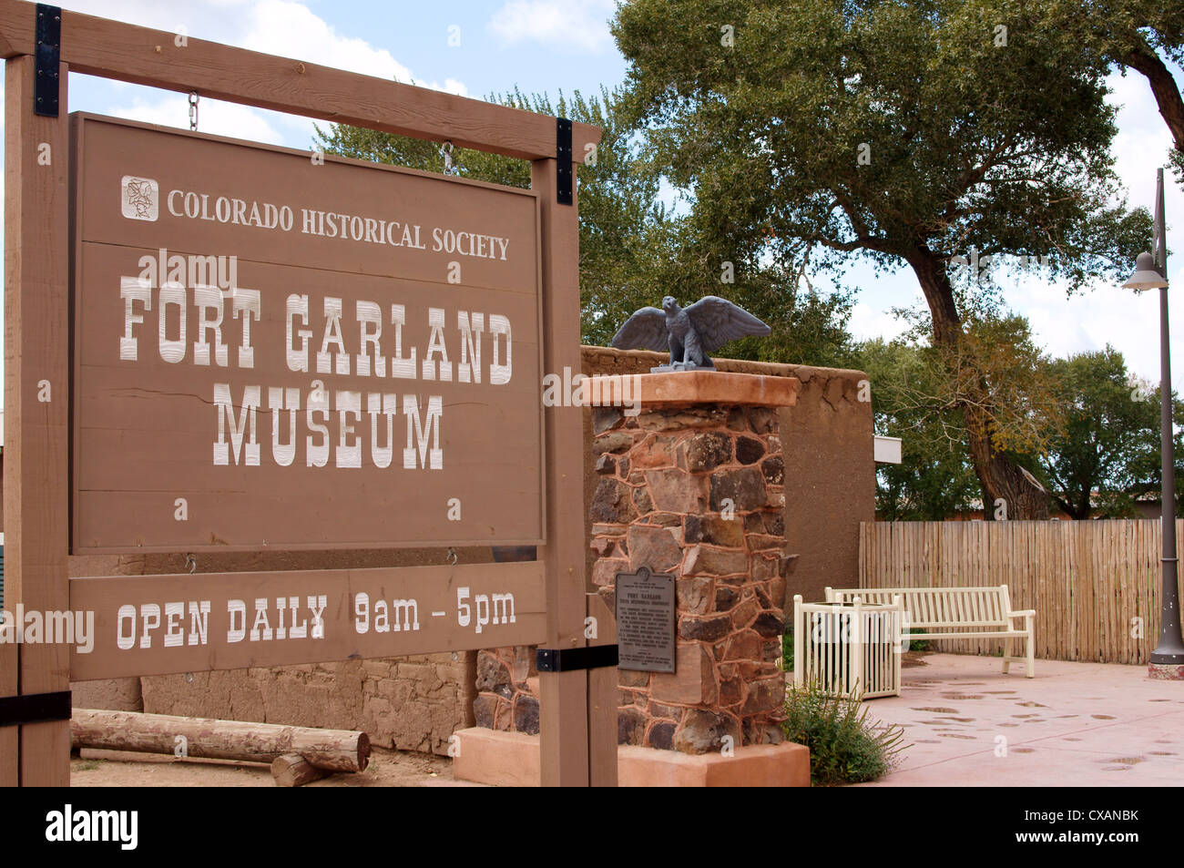 fort garland museum historical society colorado co usa soldiers protect