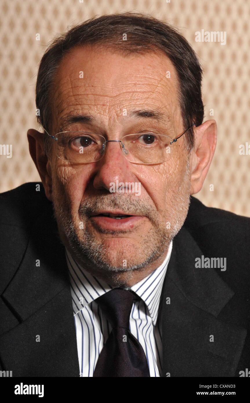 Javier Solana, EU foreign policy chief Stock Photo