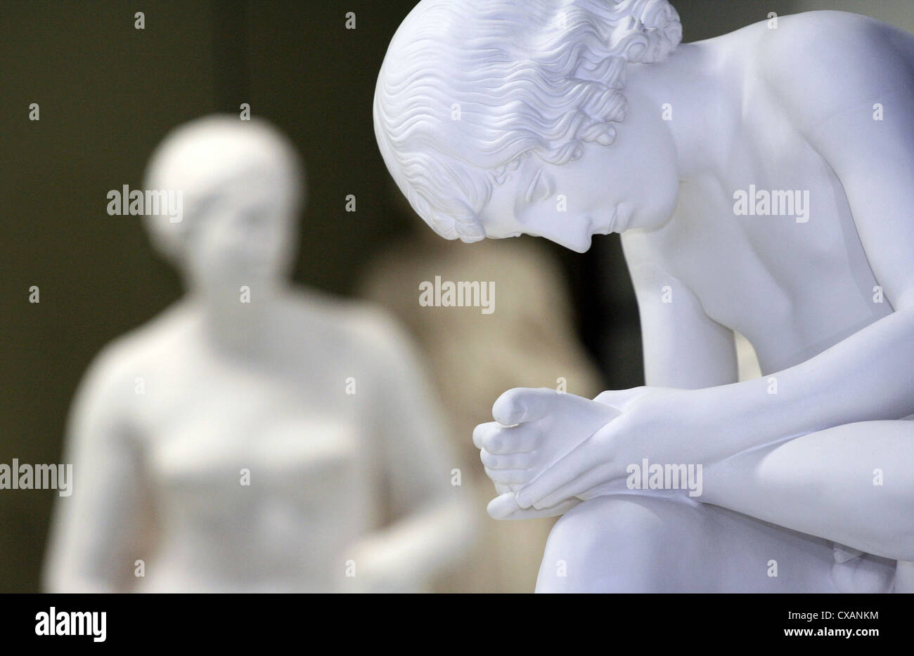 Trier, antique sculpture Stock Photo