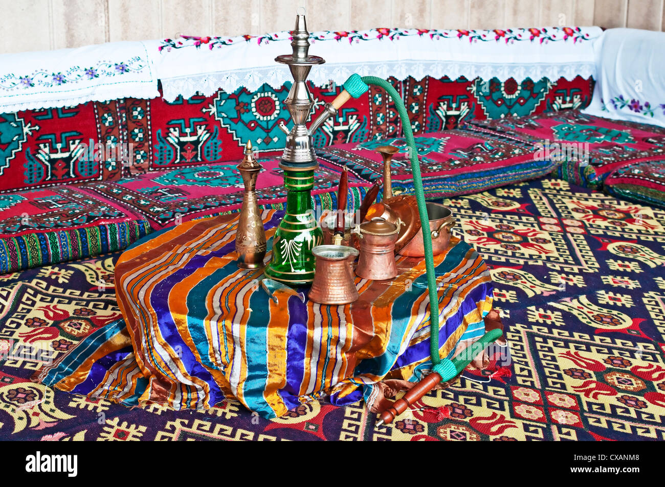 hookah water pipe Stock Photo Alamy