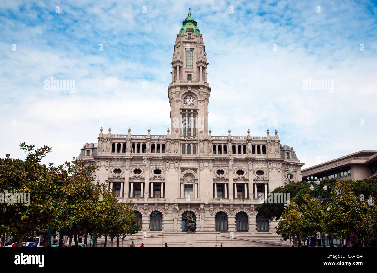 City Hall building, Porto (Oporto), Portugal, Europe Stock Photo