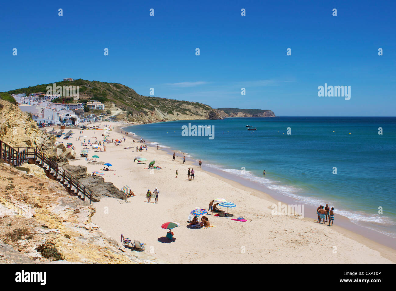 Salema, Algarve, Portugal, Europe Stock Photo Alamy