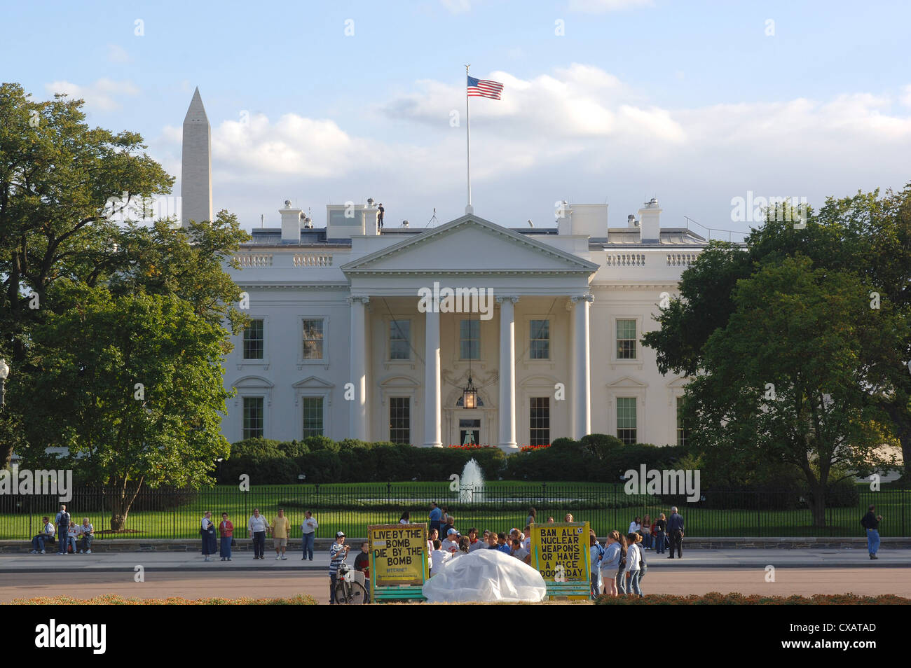 Washington d c white house hi-res stock photography and images - Alamy