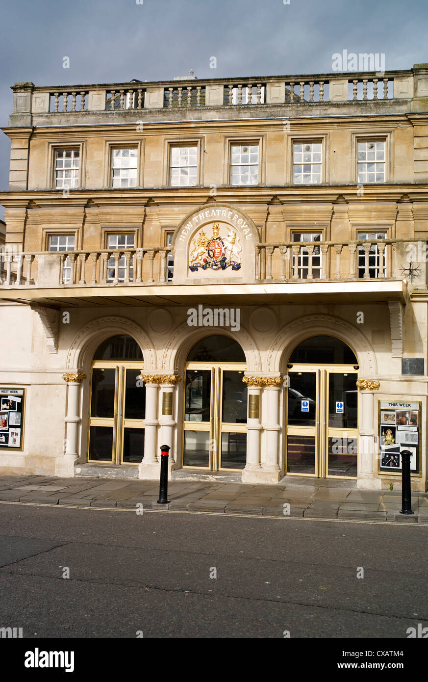 The Theatre Royal, Bath, Avon, England, United Kingdom, Europe Stock ...