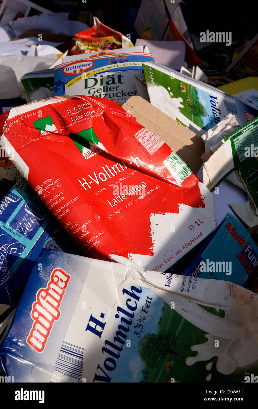 Unlingen, beverage containers at a recycling center Stock Photo Alamy