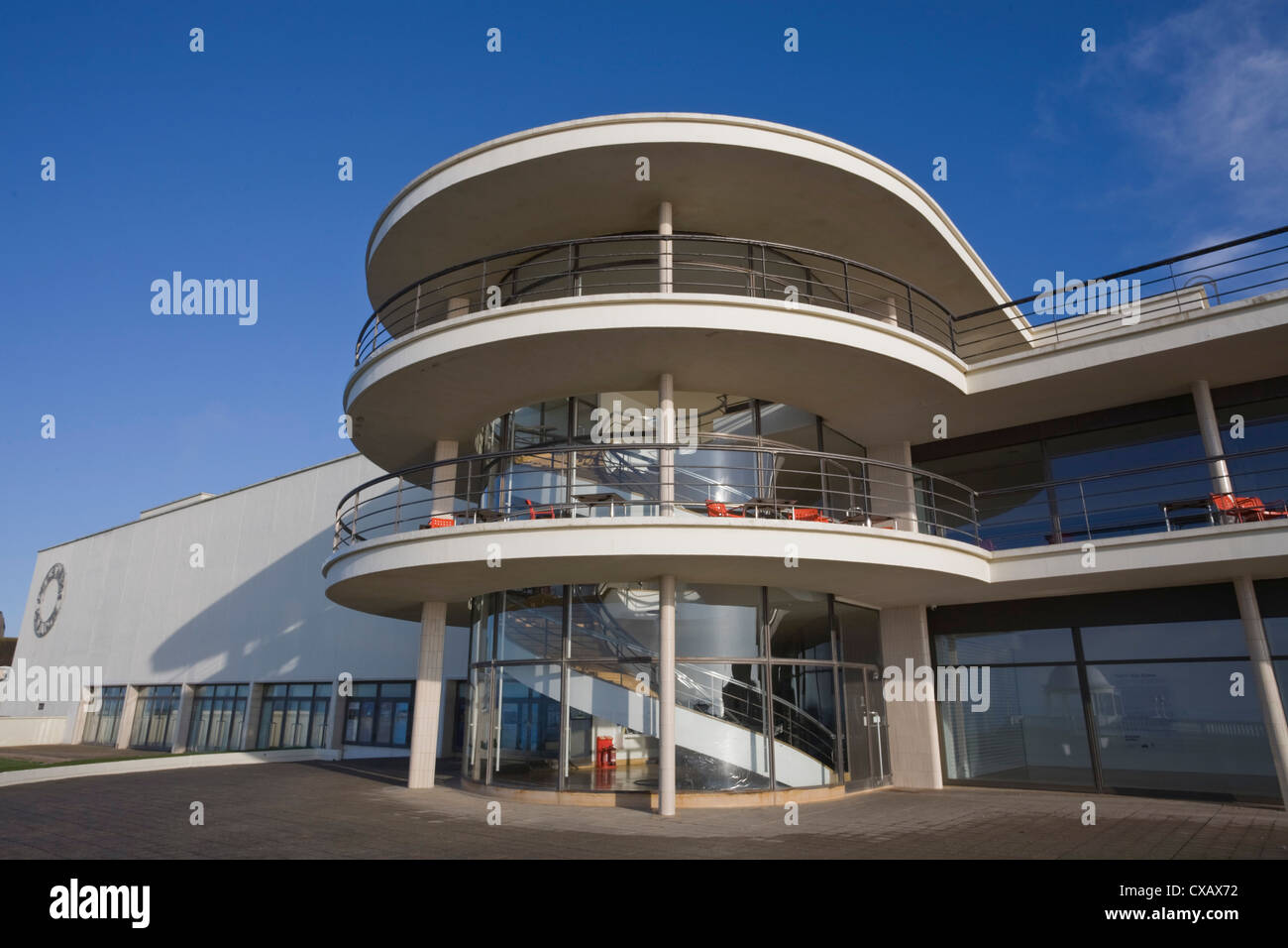 De la Warr Pavilion, Bexhill-on-Sea, East Sussex, England, United Kingdom, Europe Stock Photo