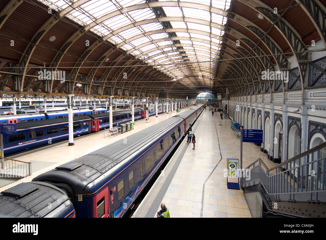 Paddington railway station, London, W2, England, United Kingdom, Europe Stock Photo